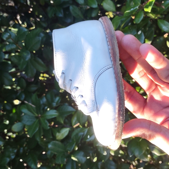 Buster Brown Vintage High Top Pure Leather Shoe (Leather Throughout) - Picture 3 of 17